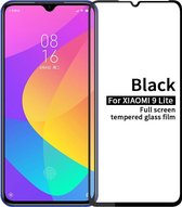 Full-Cover Screen Protector - Tempered Glass - Xiaomi Mi 9 Lite - Zwart