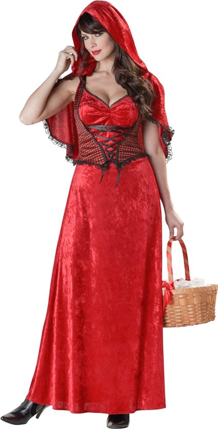 "Roodkapje kostuum voor vrouwen - Verkleedkleding - Small"
