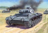 Zvezda - German Tank Panzer Iii (Zve6119) - modelbouwsets, hobbybouwspeelgoed voor kinderen, modelverf en accessoires