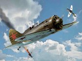 Zvezda - I-16 Soviet Fighter (Zve6254) - modelbouwsets, hobbybouwspeelgoed voor kinderen, modelverf en accessoires