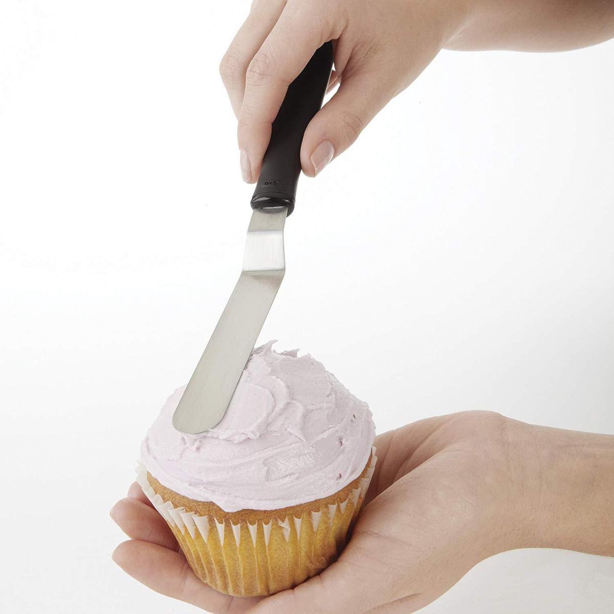 Grande spatule PME pour lisser la crème 20 cm.