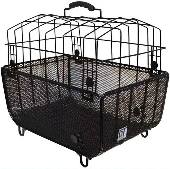 Cycle Tech Hondenmand Padua 2.0 Met Koepel 55 Liter Zwart