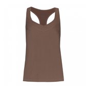 Yoga Top Leonie Taupe - Maat Extra Small