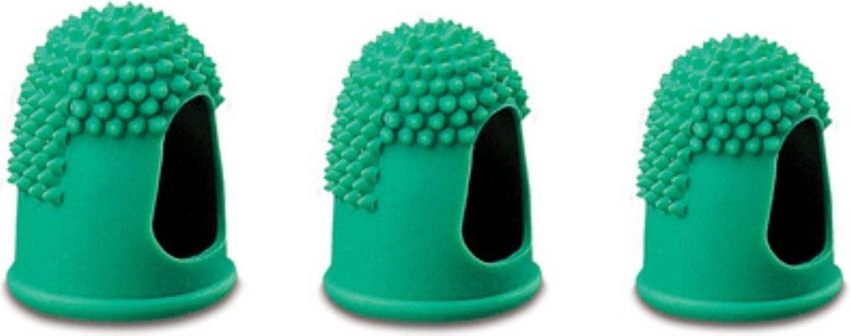 Läufer telvingers, grootte 3, diameter: 17 mm, groen