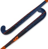 Brabo Heritage 40 Hockeystick Junior Unisex - Navy/Orange - 31 Inch