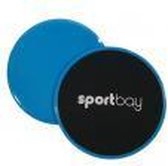 Sportbay Core Sliders set - Stabiliteits kussens - sliding pads - Sliding Discs - core trainer - Buikspier trainer - inclusive handleiding