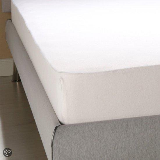 Homéé - Drap-housse Jersey Stretch 100% Coton - 190 / 200x200 / 220 + 35cm  - blanc | bol.com