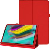 Samsung Galaxy Tab S5e Hoesje Rood met Standaard