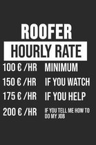 Roofer Hourly Rate