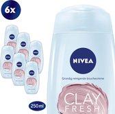 NIVEA Clay Fresh - Hibiscus & Sage Blanche 250ml