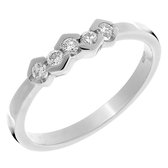 Orphelia RD-33215/1/55 - Ring - Witgoud 18 Karaat - Diamant 0.20 ct