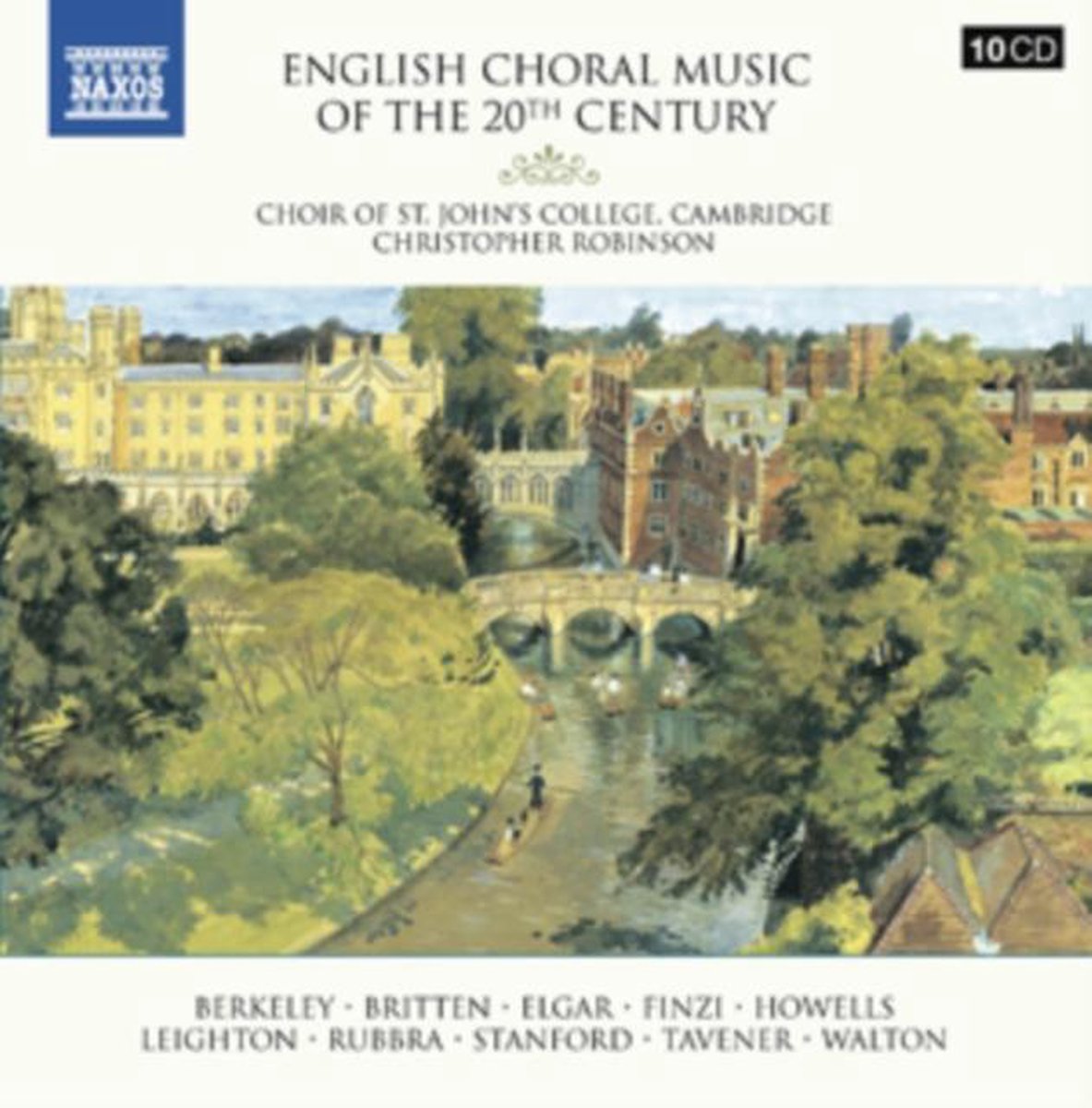 Afbeelding van product Cambridge St. John'S College - English Choral Music Of The 20Th Ce  - St.John'S College Choir