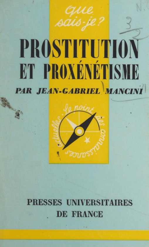 Prostitution et proxénétisme - cover