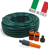 Tuinslang + koppelingstukken - Water hose - 20 meter - 8 jaar fabrieksgarantie - Koppeling - Tuinslangen
