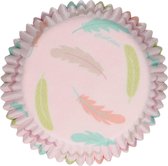 FunCakes Cupcake Vormpjes Muffin Vormpjes Papier Pastel Feathers pk/48
