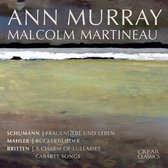 Murray/Martineau - Mahler, Britten & Schumann Songs (CD)