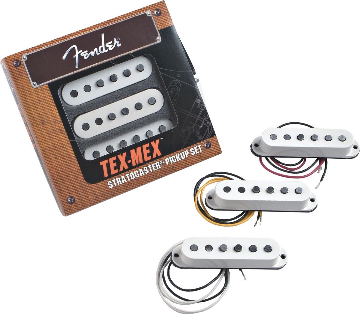 Fender Strat Tex Mex 3er Set Singlecoils - Single-coil pickup voor gitaren