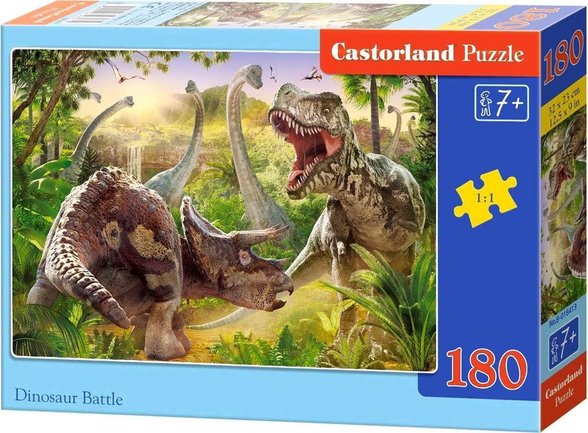 Dinosaur Battle - 180 stukjes
