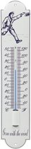 Thermometer emaille wind 6,5x30cm