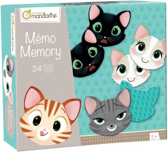 Afbeelding van het spel Avenue Mandarine Memory Cats & Expressions