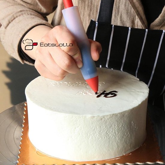 Silicone stylo d'écriture alimentaire outils de décoration de chocolat  buses de gâteau | bol.com
