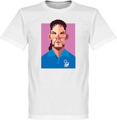 T-shirt de football Playmaker Baggio - M