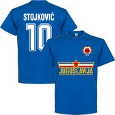 T-shirt de l'équipe Yougoslavie Stojkovic - M