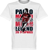 Paolo Maldini Legend T-Shirt - XS