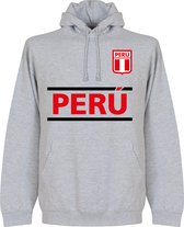 Peru Team Hooded Sweater - Grijs - L