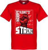 Harry Kane's Strike T-Shirt - Rood - XXL