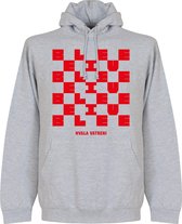 Kroatië Hvala Vatreni Homecoming Hooded Sweater - Grijs - S