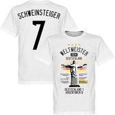 Duitsland Road To Victory Schweinsteiger T-Shirt - XL