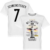 Duitsland Road To Victory Schweinsteiger T-Shirt - XS
