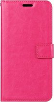 LG K4 2017 - Bookcase Roze - portemonee hoesje