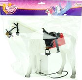 Toi-toys Paard Wit Met Accessoires 29 Cm