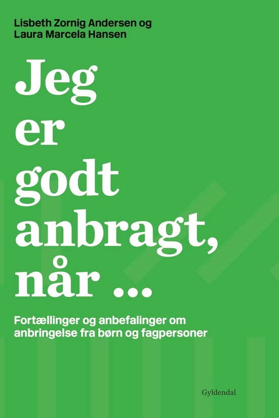 Jeg er godt anbragt, når ... - cover