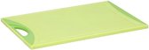 Basic snijplank limegroen kunststof 29 x 20 cm - Snijplanken - Keukengerei