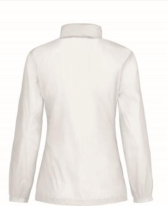 Vêtements de pluie pour femmes - Coupe-vent / imperméable Sirocco en blanc - adultes L (40) blanc