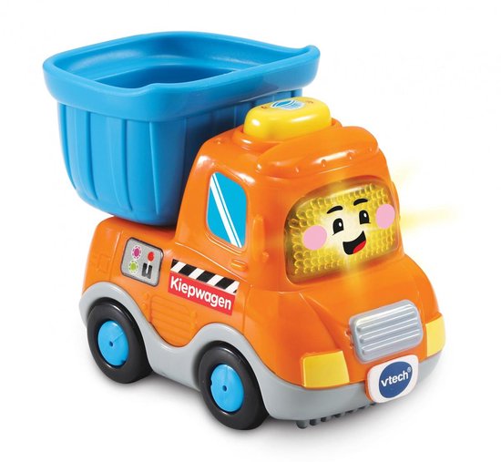 VTech Toet Toet Auto's Kevin Kiepwagen - Educatief Baby Speelgoed - Interactieve Speelgoed Auto - 1 tot 5 Jaar