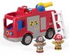 foto van Fisher-Price Little People Grote Brandweerauto - Speelfigurenset