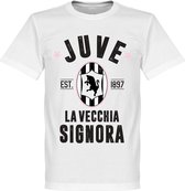 Juventus Established T-Shirt - Wit  - XL
