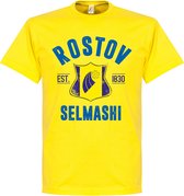 Rostov Established T-Shirt - Geel - XL