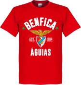 Benfica Established T-Shirt - Rood - XXL