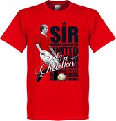 Sir Bobby Charlton Legend T-Shirt - XL