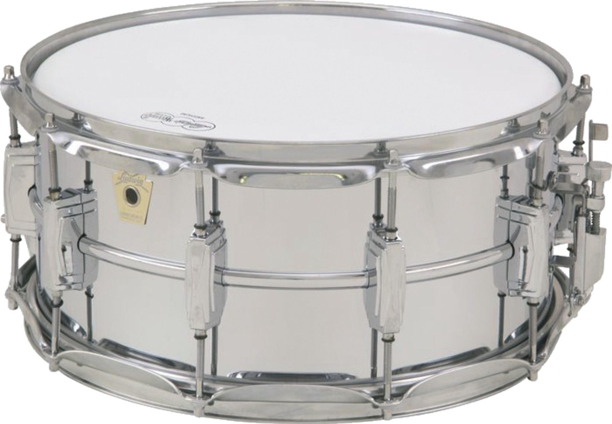 Ludwig Snare LM402, 14"x6,5", Chrome over Aluminium - Snare drum