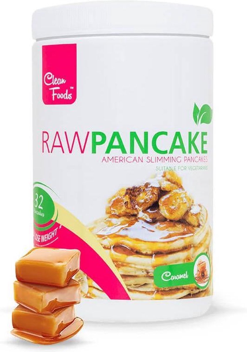 Goedkoopste 1x RawPancake Caramel • Caloriearm • Glutenvrij • Vetvrij • Tarwebloemvrij • Geen toegevoegde suikers • Helpt bij afvallen