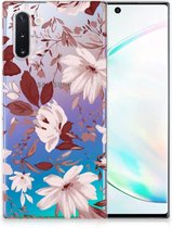 Hoesje maken Geschikt voor Samsung Galaxy Note 10 Watercolor Flowers