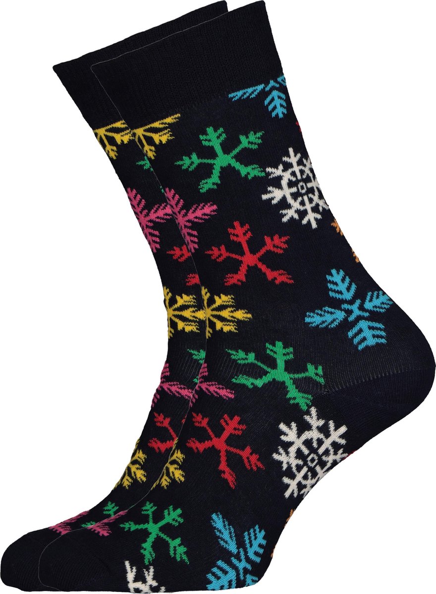Happy Socks kerst Snow maat 36-40 | bol.com