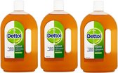 3 x Dettol Reinigingslotion Antiseptic Disinfectant Liquid Lotion