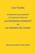 Mas-Libroj- Antaŭparolo kaj enkonduko al la germana eldono de "La kon-stanta revolucio; La malsano de Lenino.
